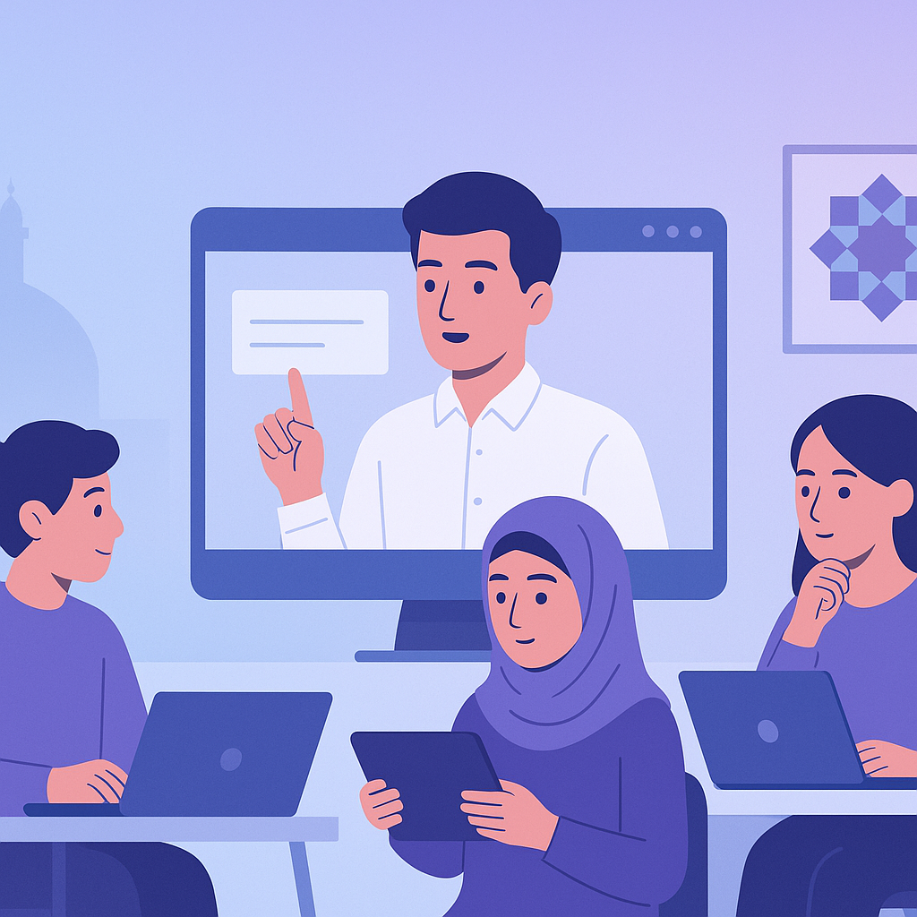 کلاس آنلاین بیگ بلو باتن